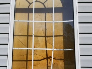Broken Bedroom Window